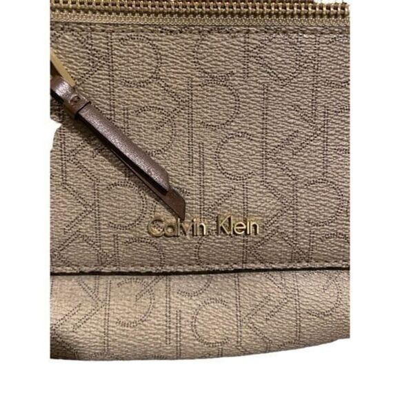 Calvin Klein mini Beige Logo HAND OR SHOULDER BAG - Picture 12 of 12